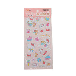 Hello Kitty Bubble Sticker
